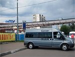 Бесплатный автобус Genser в пункт аренды автомобилей АрендаАвто-гкв на ул.Добролюбова